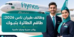 طيران ناس يفتح باب التوظيف لطاقم الطائرة في تبوك: دليل شامل للوظائف والرواتب والمزايا 2026