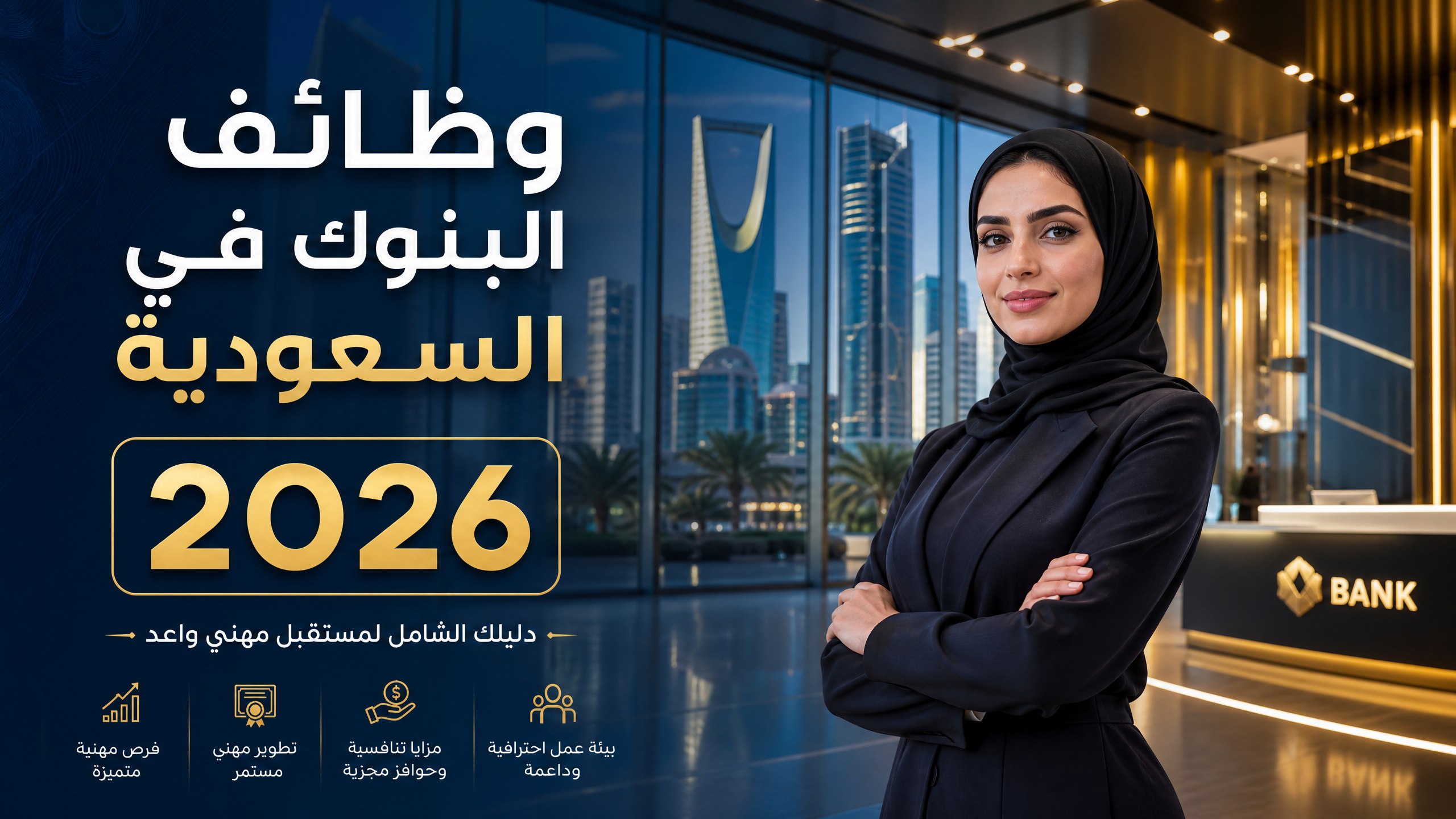 وظائف البنوك في السعودية 2026: دليلك الشامل لمستقبل مهني واعد